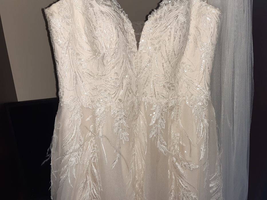 Sprzedam używaną  suknie slubną