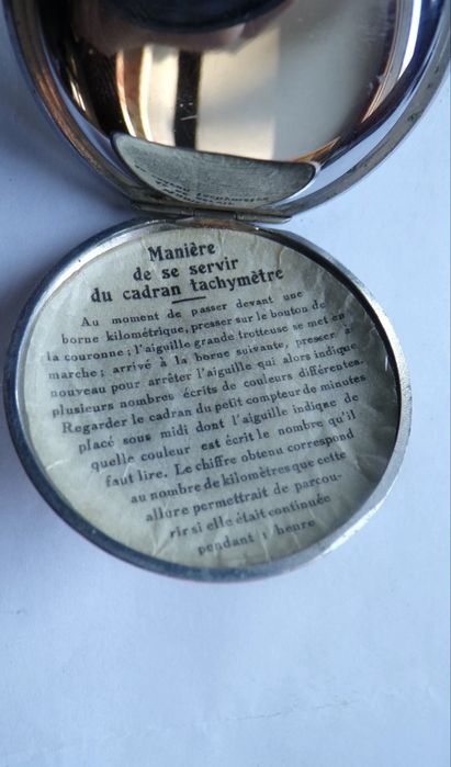 Cronografo de bolso MELHOR