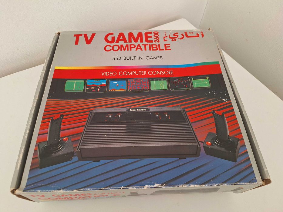 Consola Clone Atari "TV Games / Super Cowboy" (550 Jogos)