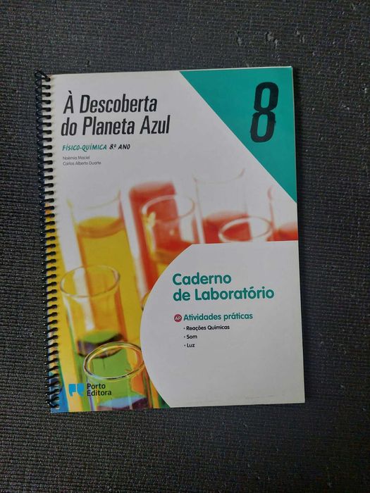 Manuais escolares de Físico-Química 8º ano - NOVO