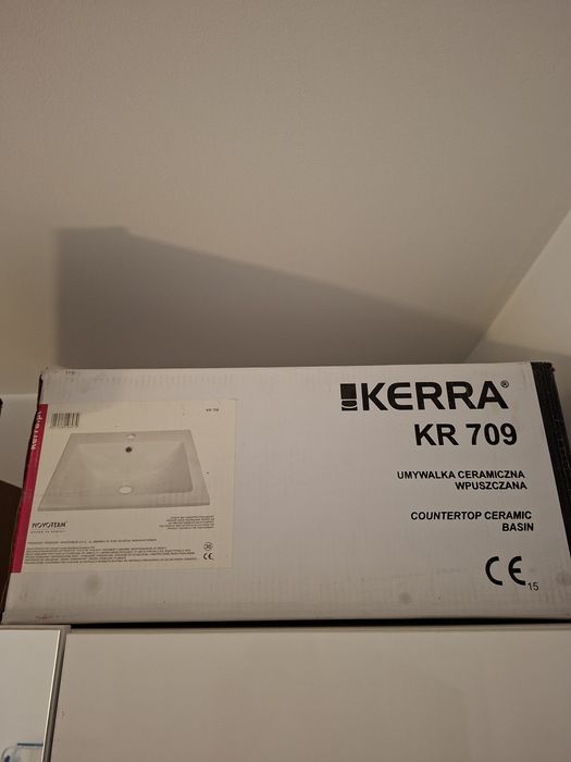 Umywalka wpuszczana w blat Kerra KR-530