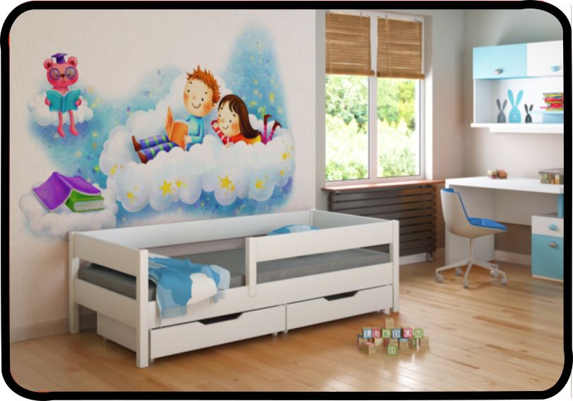 Детская кровать 140х70 160х80 180х80 180х90 200х90 - Польша !!! -Од