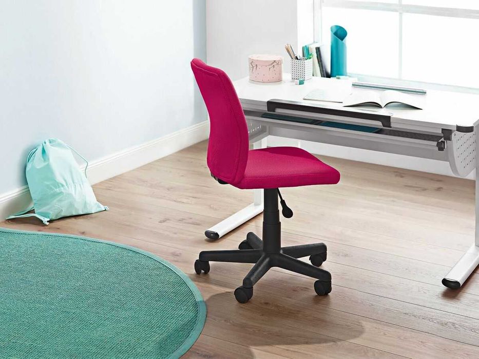 Fotel obrotowy krzesło biurowe dla dzieci 4 - 11 lat ergonomiczny