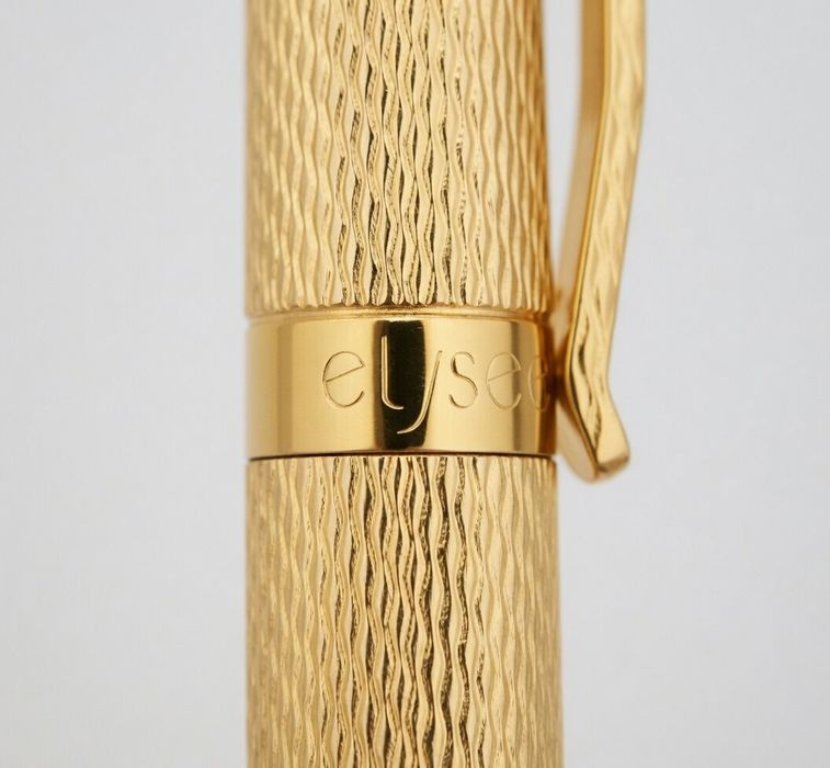 Caneta de Luxo Élysée Vintage "W. Germany" – Banhada a Ouro –