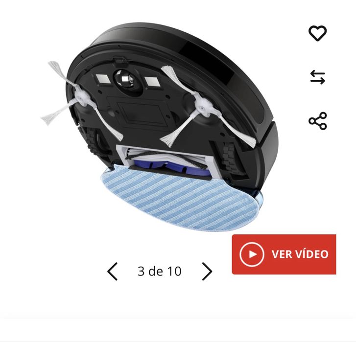 Robot aspirador Rowenta serie 40 animal Kit