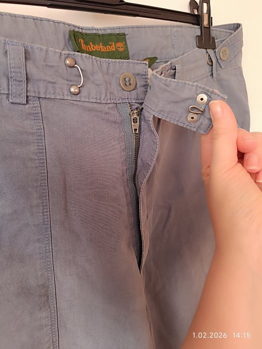 Szare spodenki męskie Timberland r 38 L