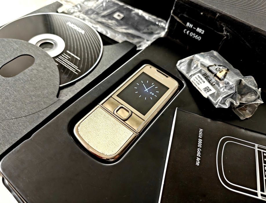 NOKIA 8800 ARTE GOLD 4GB ! Оригинал ГосКомУкр ! Без ремонтов !