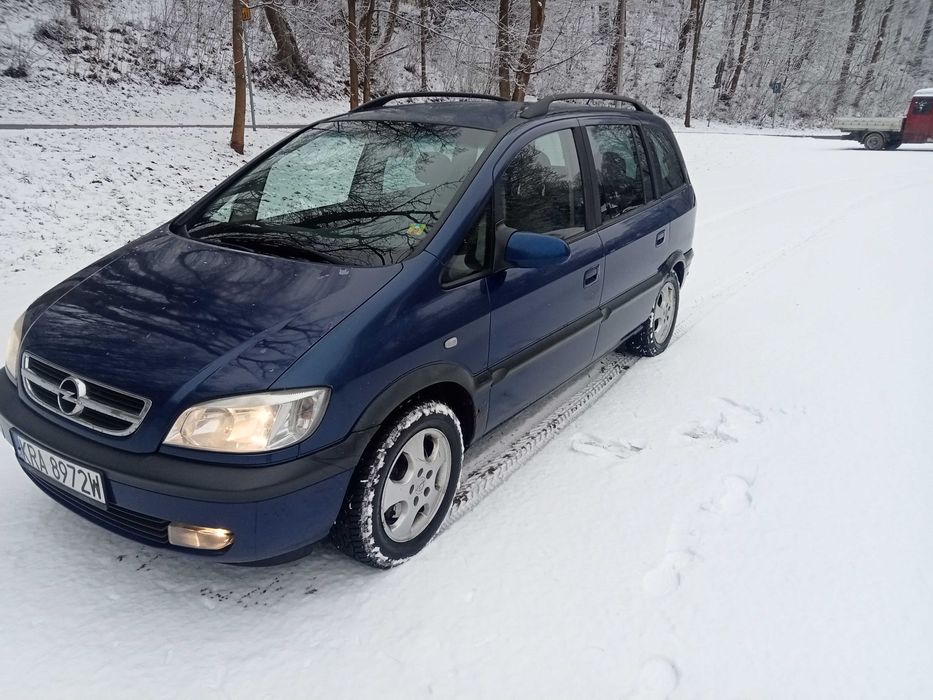 Sprzedam Opel Zafira 1.8 125 km/ LPG, 2004 r- 7 osobowy