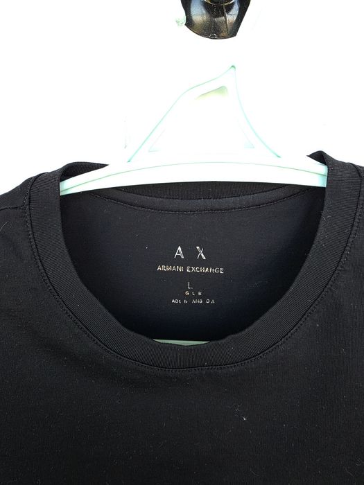 Чорна футболка Armani Exchange — лімітована колекція! Оригінал!