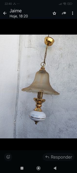 Candeeiro de louça
