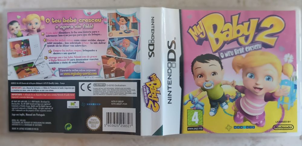 My Baby 2 O meu bebê cresceu Nintendo DS
