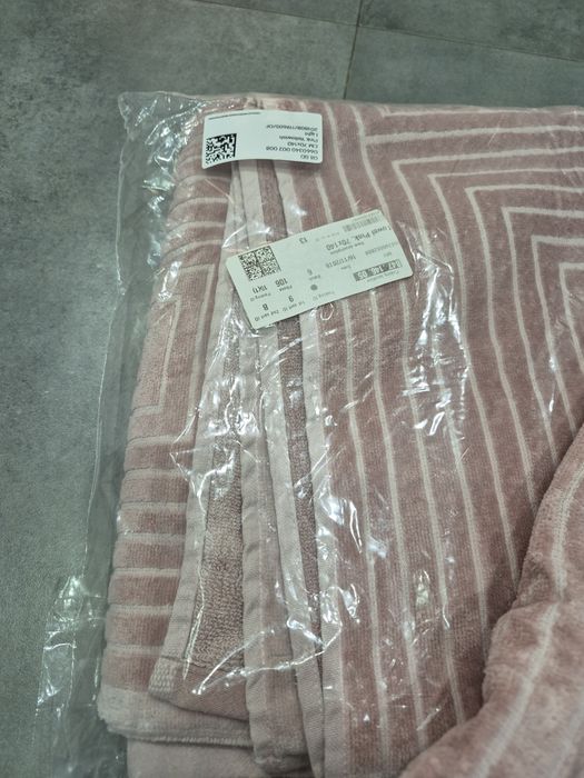 Ręcznik kąpielowy hm 2szt różowy