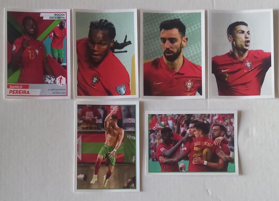 Conjunto 6 cromos Fome de vencer