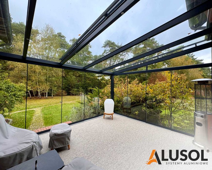 Weranda Zadaszenie Tarasu Aluminium Na Wymiar Wysoka Jakość - HIT
