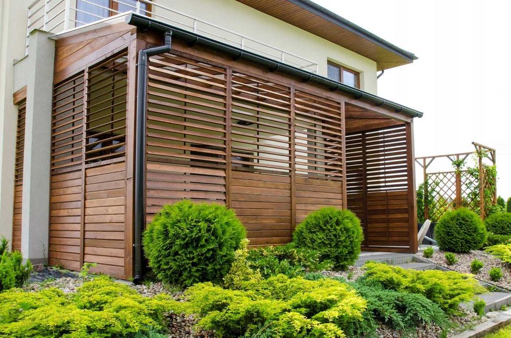 Террасы из Термодерева. Зоны у Бассейна. Проектирование и Монтаж.