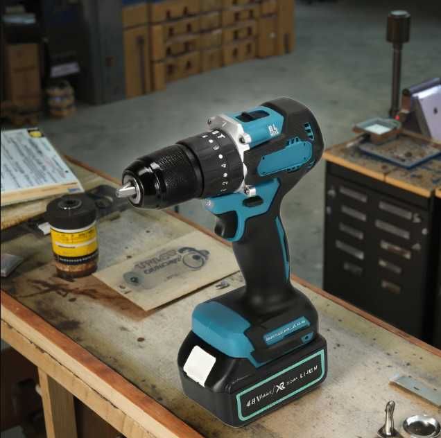 Набор электро инструментов 2в1 Шуруповёрт+Болгарка  + 2АКБ с чемоданом