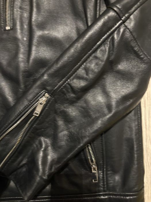 Skorzana kurtka ochnik meska r.XL