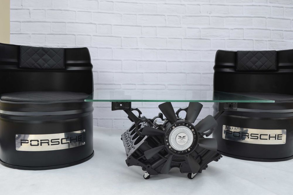 Stolik z silnika Porsche BOXER ! Kompletny ! Porsche ! Sinik Porsche