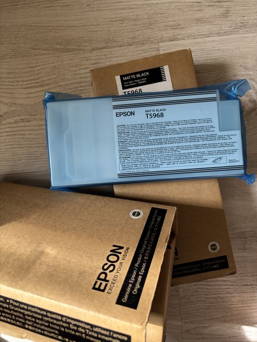 Epson T5968 Matte Black 350 мл — оригинальный картридж