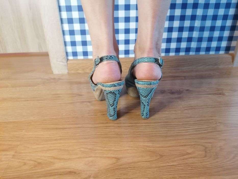 Buty sandały na korku Jennifer