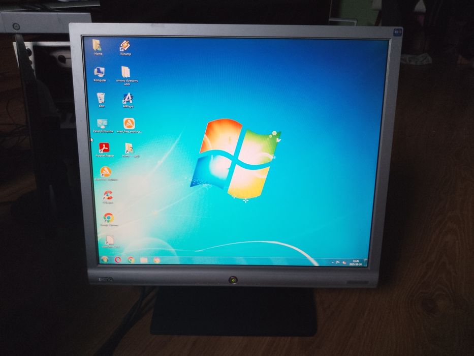Monitor do komputera BENQ LCD 19 cali Nie działa przycisk wyłączania