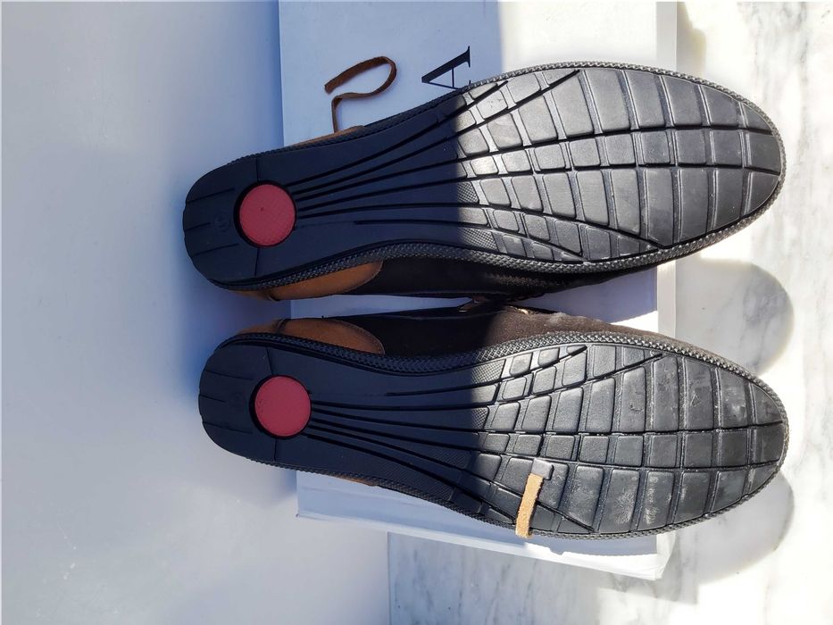 Mokasyny zamszowe BADURA sneakersy trzewiki 41