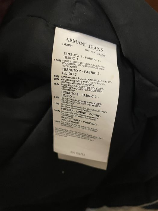 Парка чоловіча Armani Jeans