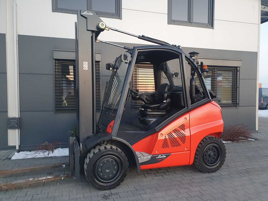 Wózek widłowy LINDE H40T Triplex 3600 mtg Wolny SKok H45 H50 H35 LPG