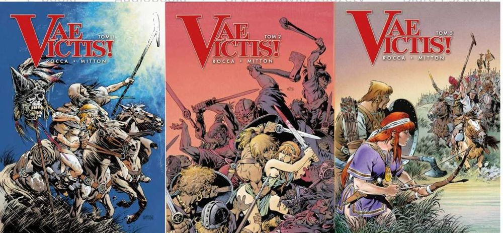 Vae Victis!, Nowe, w folii, Studio Lain, tomy 1-3 (okładki limitowane B, limitowany)