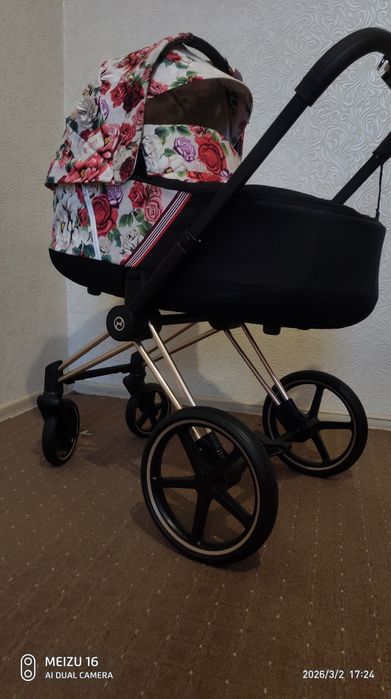 Коляска Cybex Priam spring blossom 2 в 1