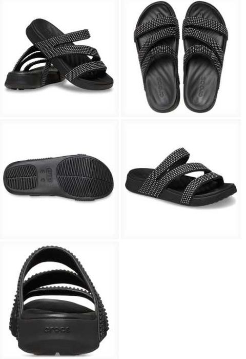 Сандалі crocs Getaway Strappy Gems