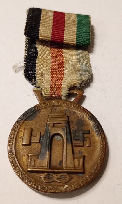 Militaria de Trincheira Medalha de Campanha Afrikakorps 1942/43