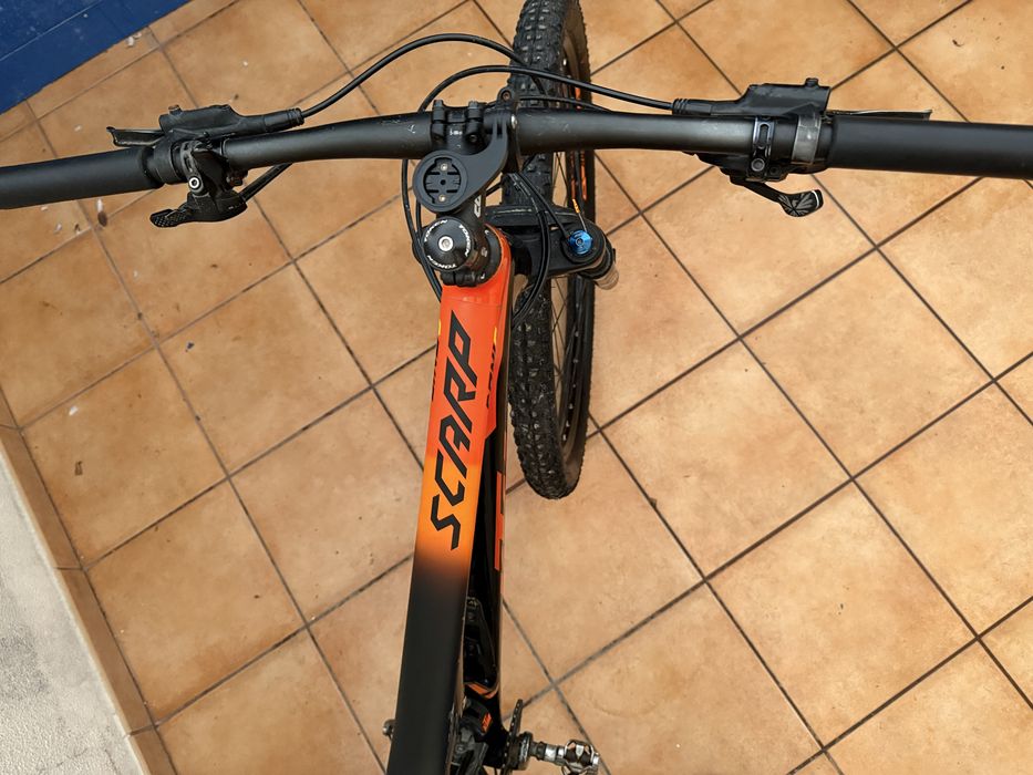 Bicicleta ktm com gps