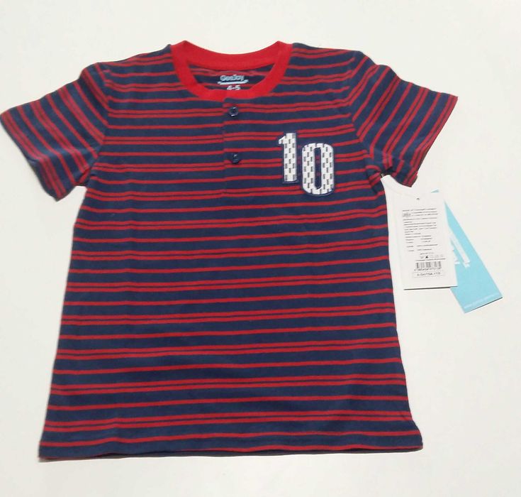 Новая яркая футболка GeeJay, 100% котон, на мальчика 4-5 лет / 104-110