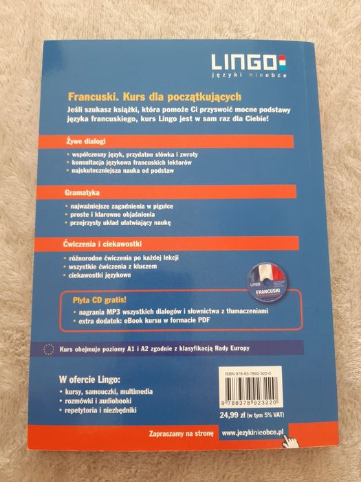 Francuski kurs dla początkujących A1-A2 Lingo