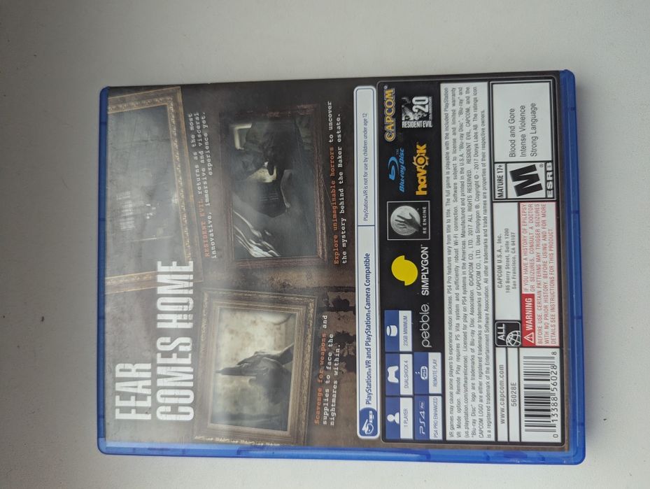 Resident Evil 7 ігри игры диски на PS5