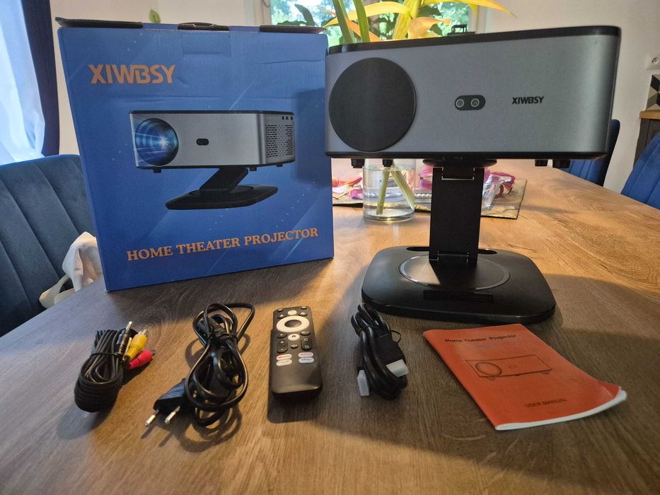Projektor XIWBSY T08 40000 Lumenów Android 8K LED 1080P