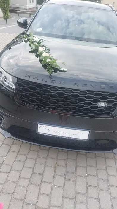 Auto do ślubu wynajem Range Rover Velar , suv, czarny