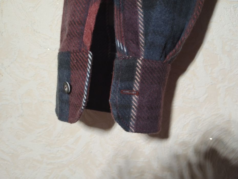 Тепла чоловіча піжама розмір64--66- фланель батальний розмір