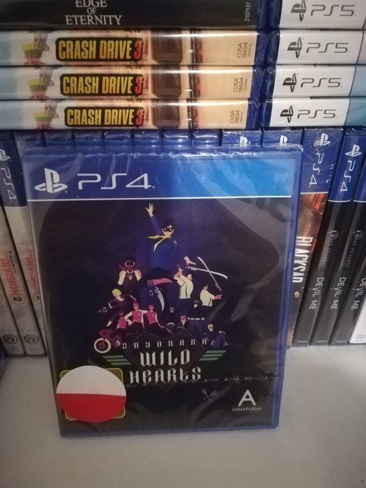 Sayonara wild hearts PL nowa folia ps4 ps5 PlayStation 4 5