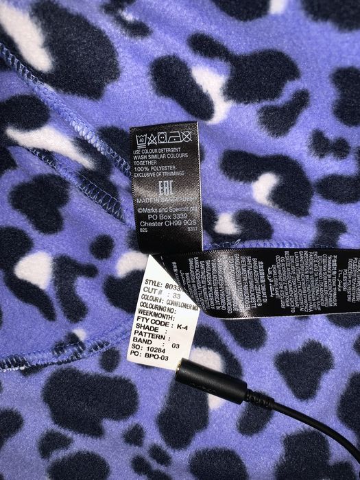 Кофта флісова на замку Marks & Spencer р.12/40/M