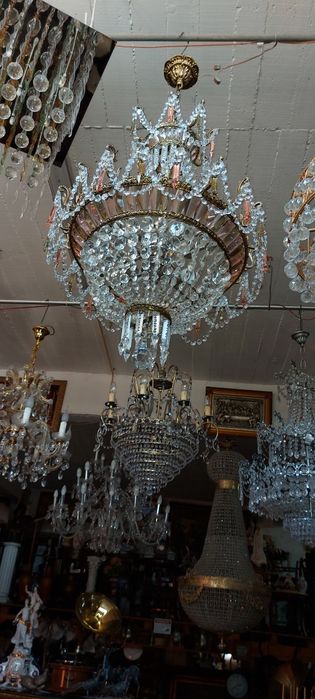 Candeeiros/Lustres (cristal)