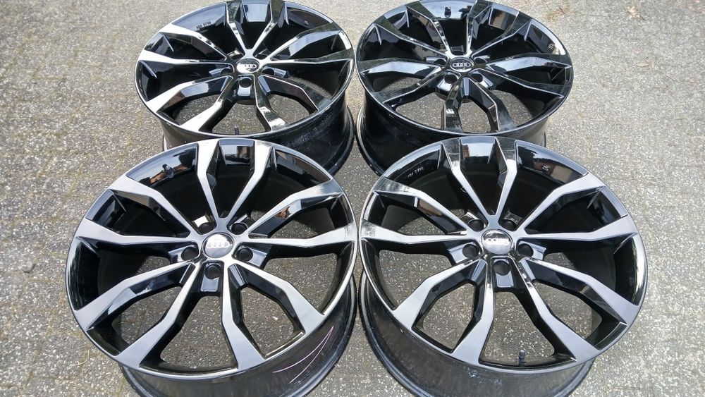 20" 5x112  9j et40  Audi  A4 A6 A7 Q5 Q7  VW  Tiguan  Mercedes  ML GL   Czarne