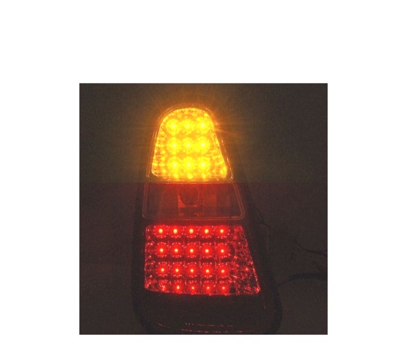 FAROLINS MINI COOPER R50 R52 R53 NOVOS LEDS VERMELHO
