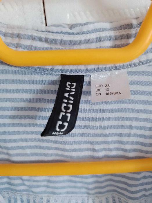 H&M, сорочка, блузка, біла, як нова, М,