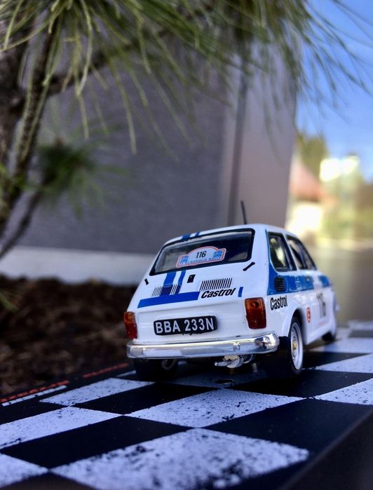 FIAT 126P rajdowy-auta PRL,model,rally cars,autka,kolekcja