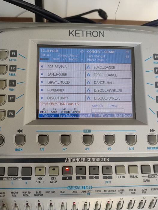 Ketron Audya 4 plus ajamsonic