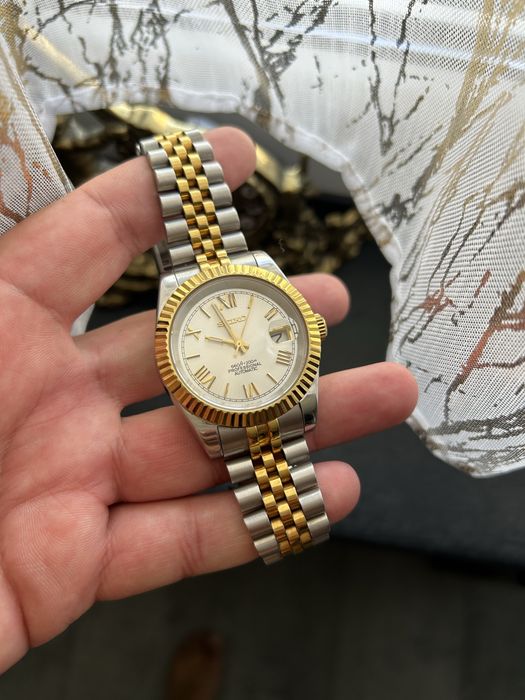 Męski Unikatowy Zegarek Seiko Detejust Mod Automat NH35A Jak Rolex/Stan Gabinetowy!
