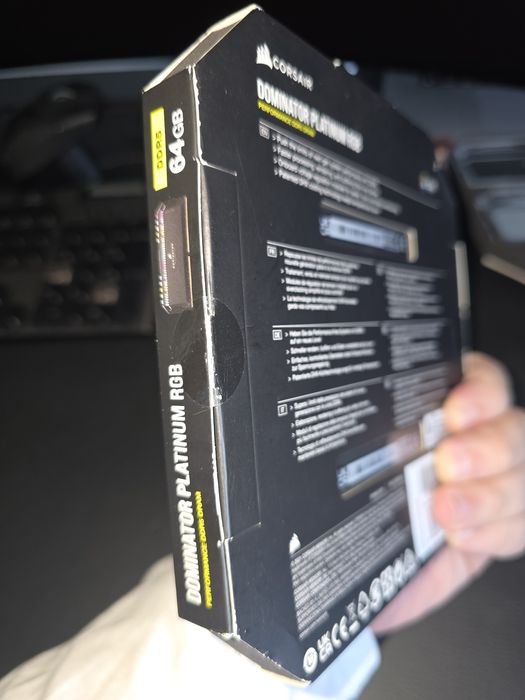 Corsair RAM Dominator Platinum  RGB 64GB DDR5 CL30 6000