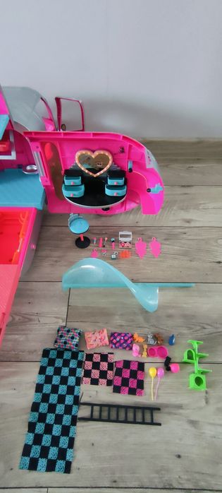 LOL kamper srebrny 4w1